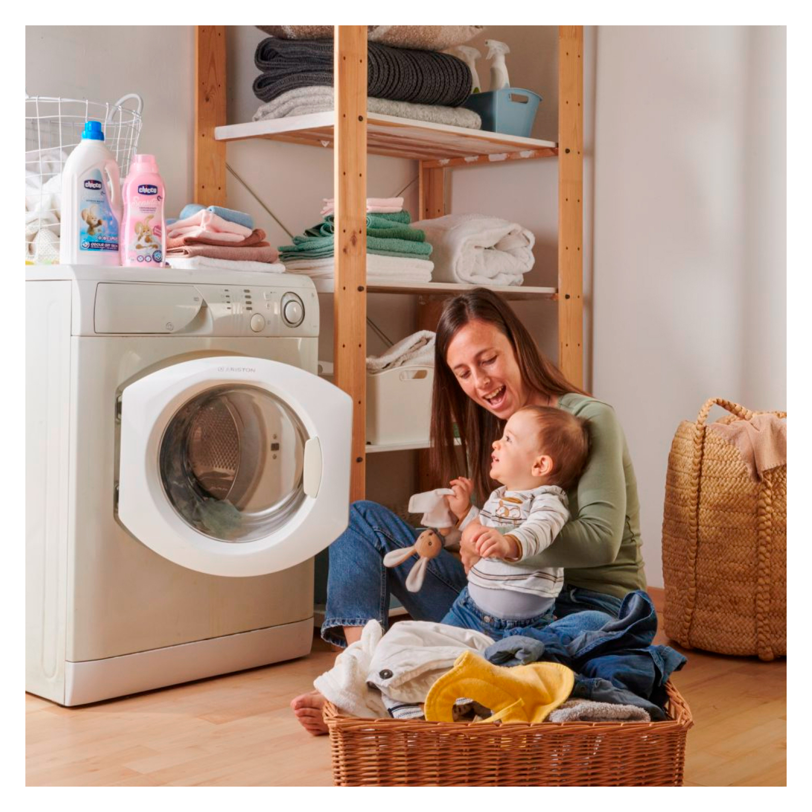 Гель для прання Chicco Sensitive для дитячих речей 1.5 л (8058664122325) зображення 10