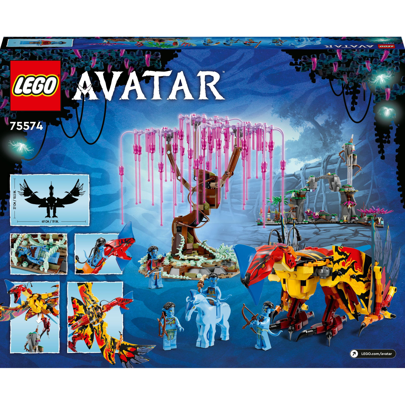 Конструктор LEGO Avatar Торук Макто и Дерево Душ 1212 деталей (75574) изображение 10
