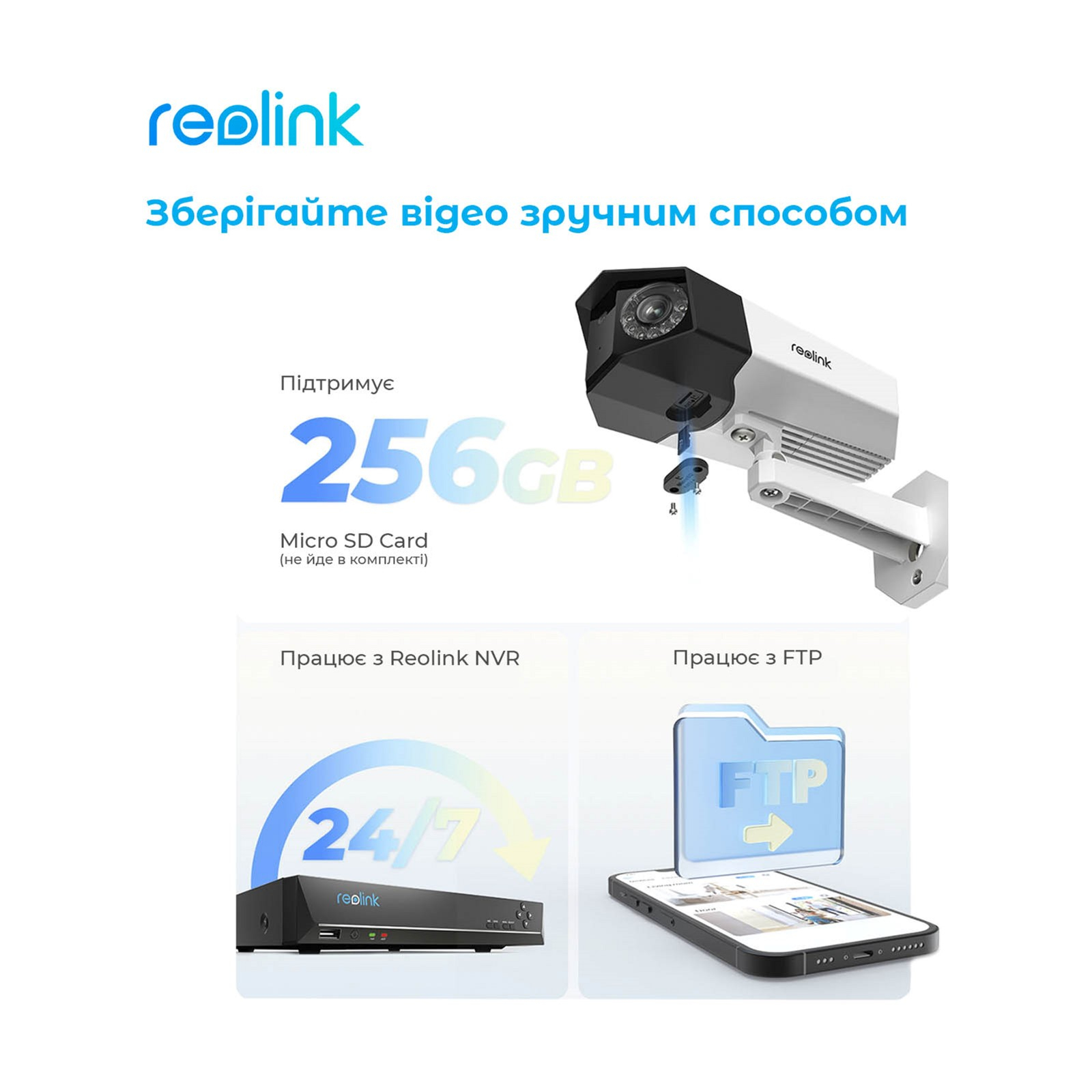 Камера відеоспостереження Reolink Duo 2 POE зображення 12