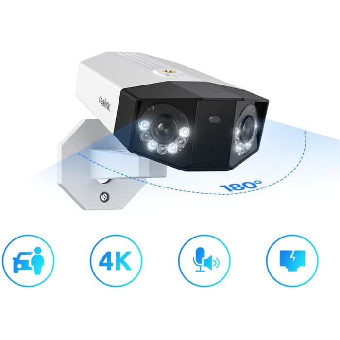 Камера відеоспостереження Reolink Duo 2 POE зображення 2