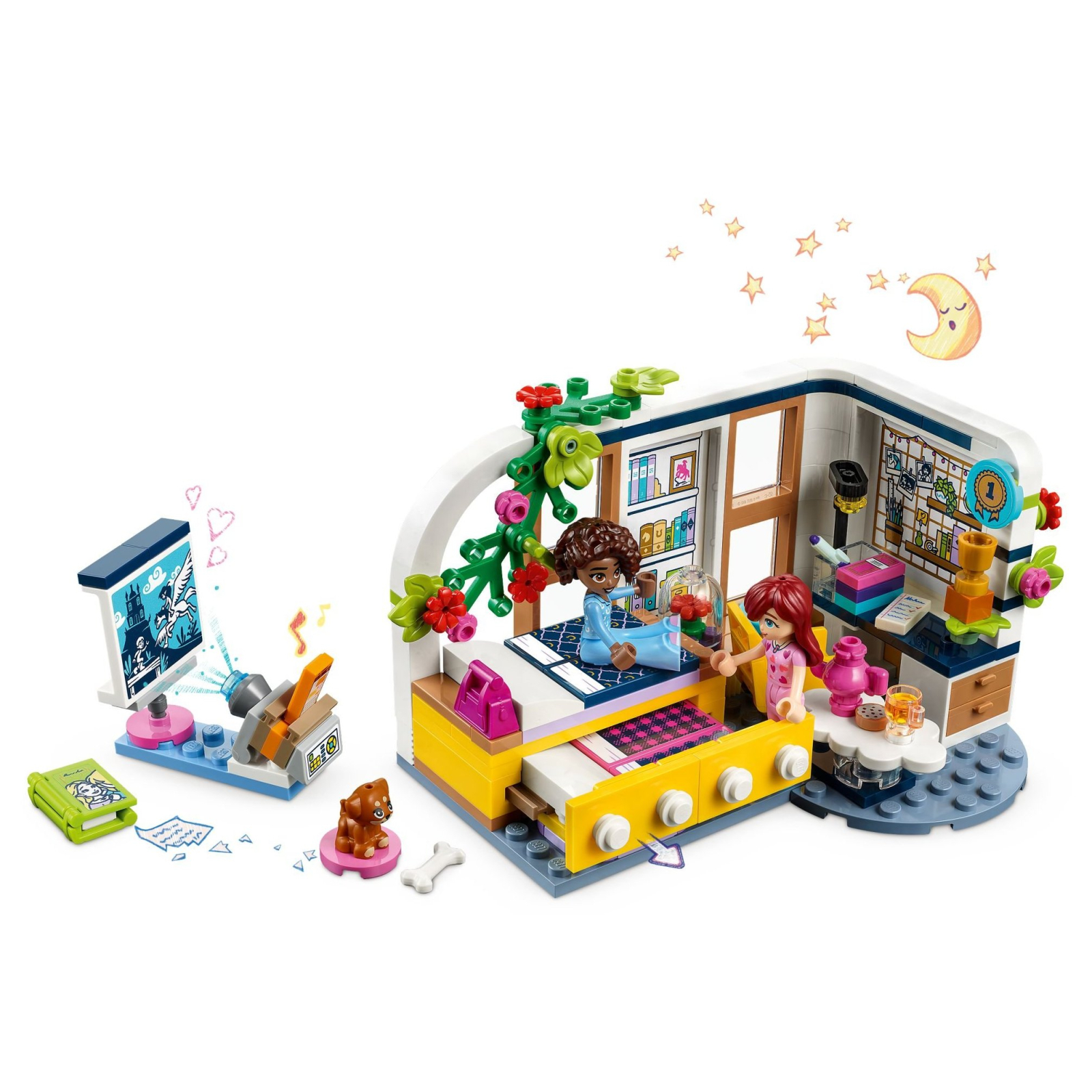 Конструктор LEGO Friends Комната Алии 209 деталей (41740) изображение 3