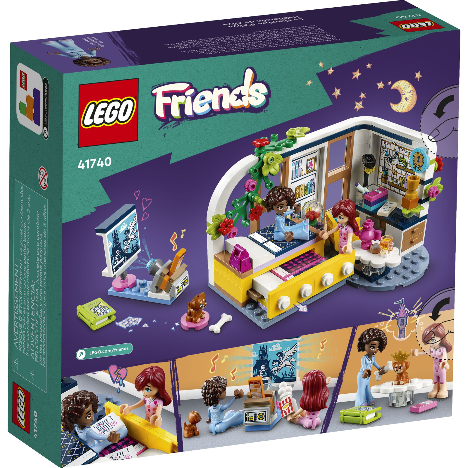 Конструктор LEGO Friends Комната Алии 209 деталей (41740) изображение 8