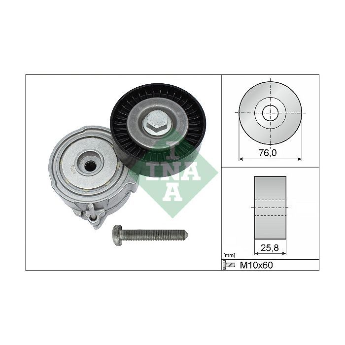 Натягувач ременя з роликом INA 534 0375 10