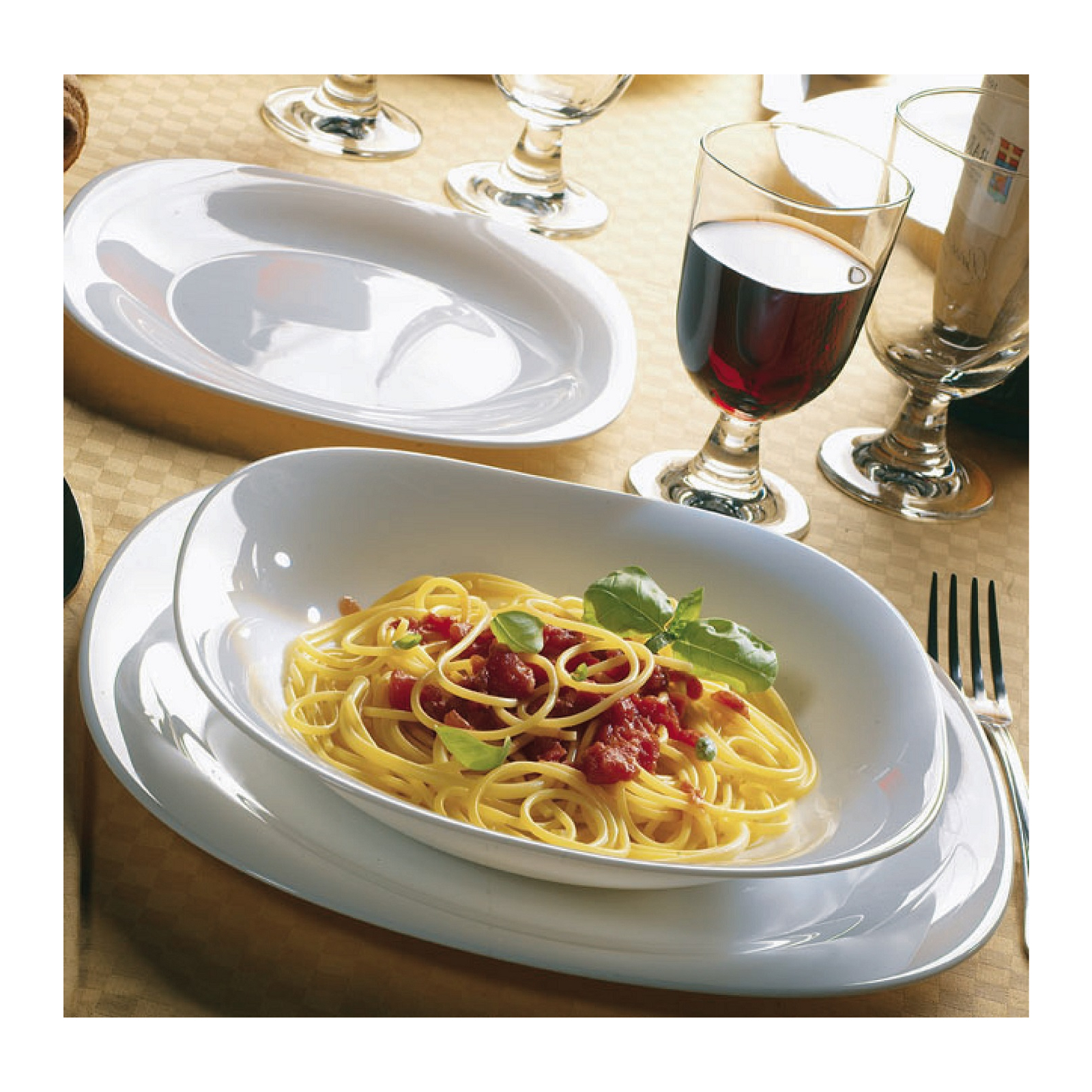 Тарелка Bormioli Rocco Parma 27 x 27 см Обідня (498860F27321990) изображение 11