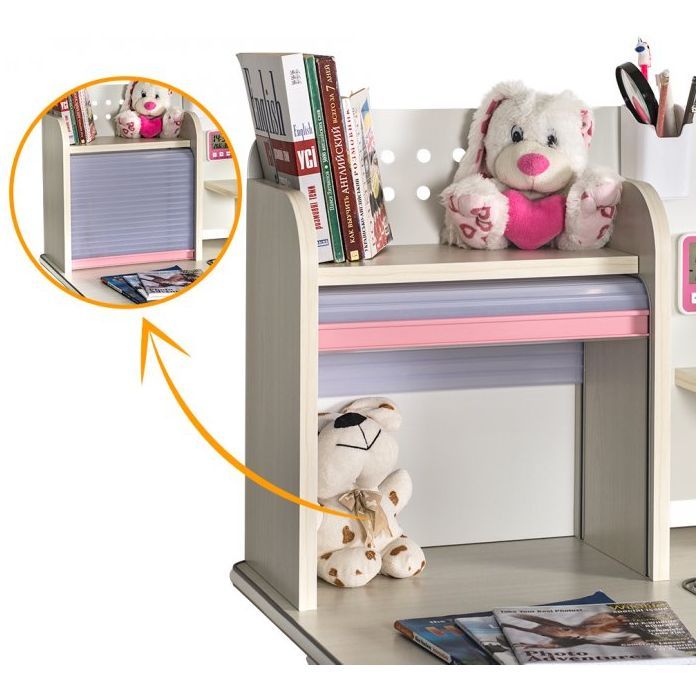 Парта с креслом Mealux Winnipeg MG/BL + Omega KBL (BD-630 MG/BL+Y-220 KBL) изображение 6