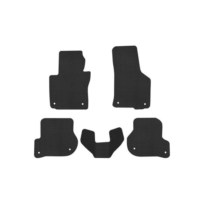 Коврик в салон EVAtech Skoda Octavia A5 (AT, 8 clips) 2004-2013 2 пок (SK12151CG5AV8RBB)