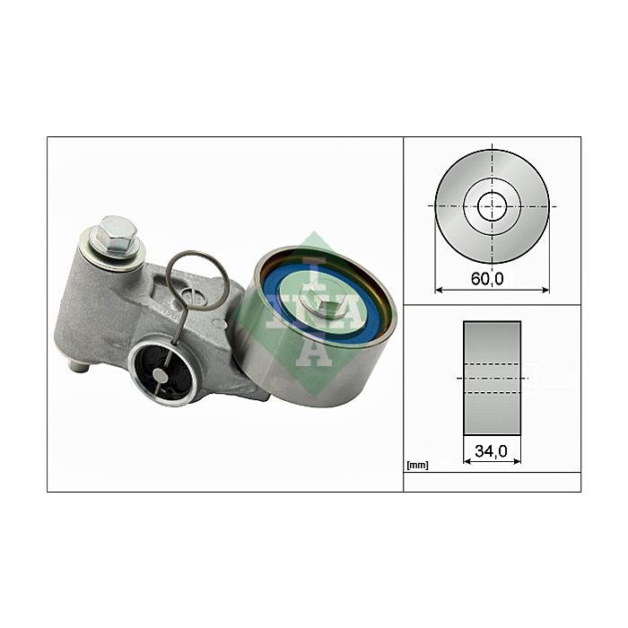 Ролик натягувача ременя INA 531 0655 20