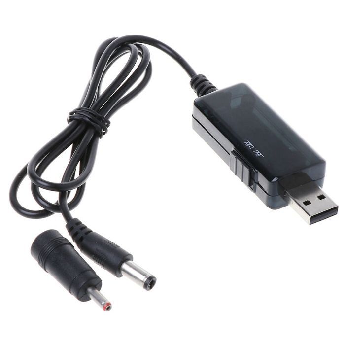 Кабель живлення USB 5V to DC 9V/12V 5.5*2.1/3,5*1,35 mm Dynamode (KWS-912V) зображення 2