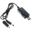Кабель живлення USB 5V to DC 9V/12V 5.5*2.1/3,5*1,35 mm Dynamode (KWS-912V) зображення 2