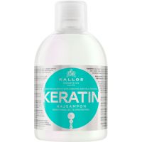 Шампунь Kallos Cosmetics Keratin с кератином и молочным протеином 1000 мл (5998889508432)
