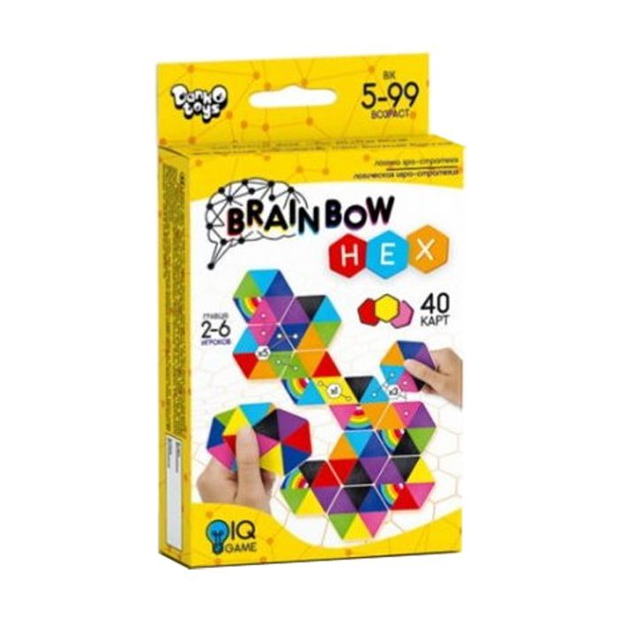 Настільна гра Danko Toys Brainbow HEX (G-BRH-01-01)