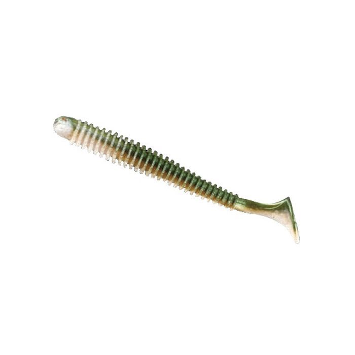 Силикон рыболовный Nomura Gator 87,5мм 5гр. цвет-039 (grey head) 8шт (NM70003908)