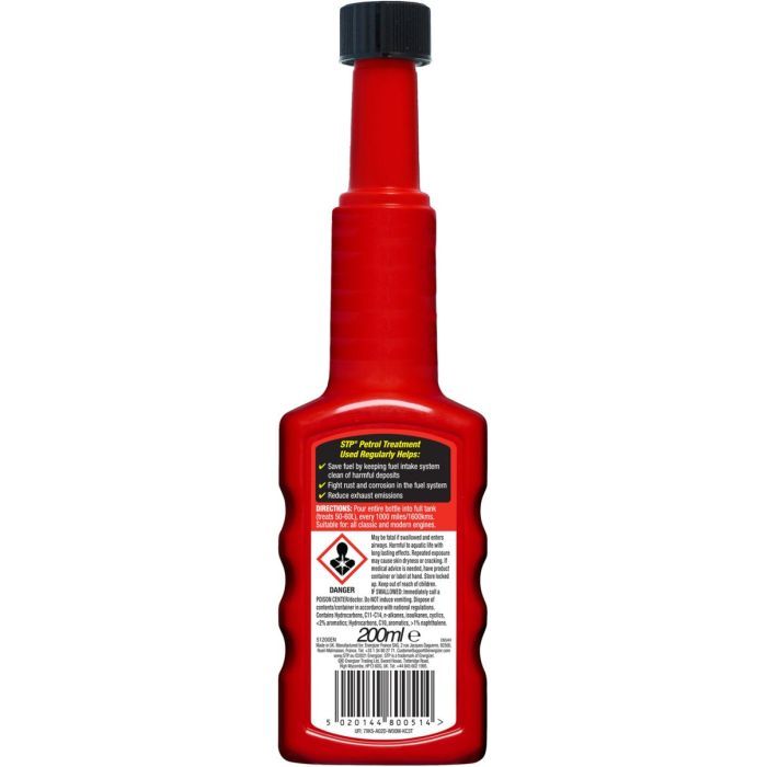Автомобильный очиститель STP Petrol Treatment, 200мл (74366) изображение 2