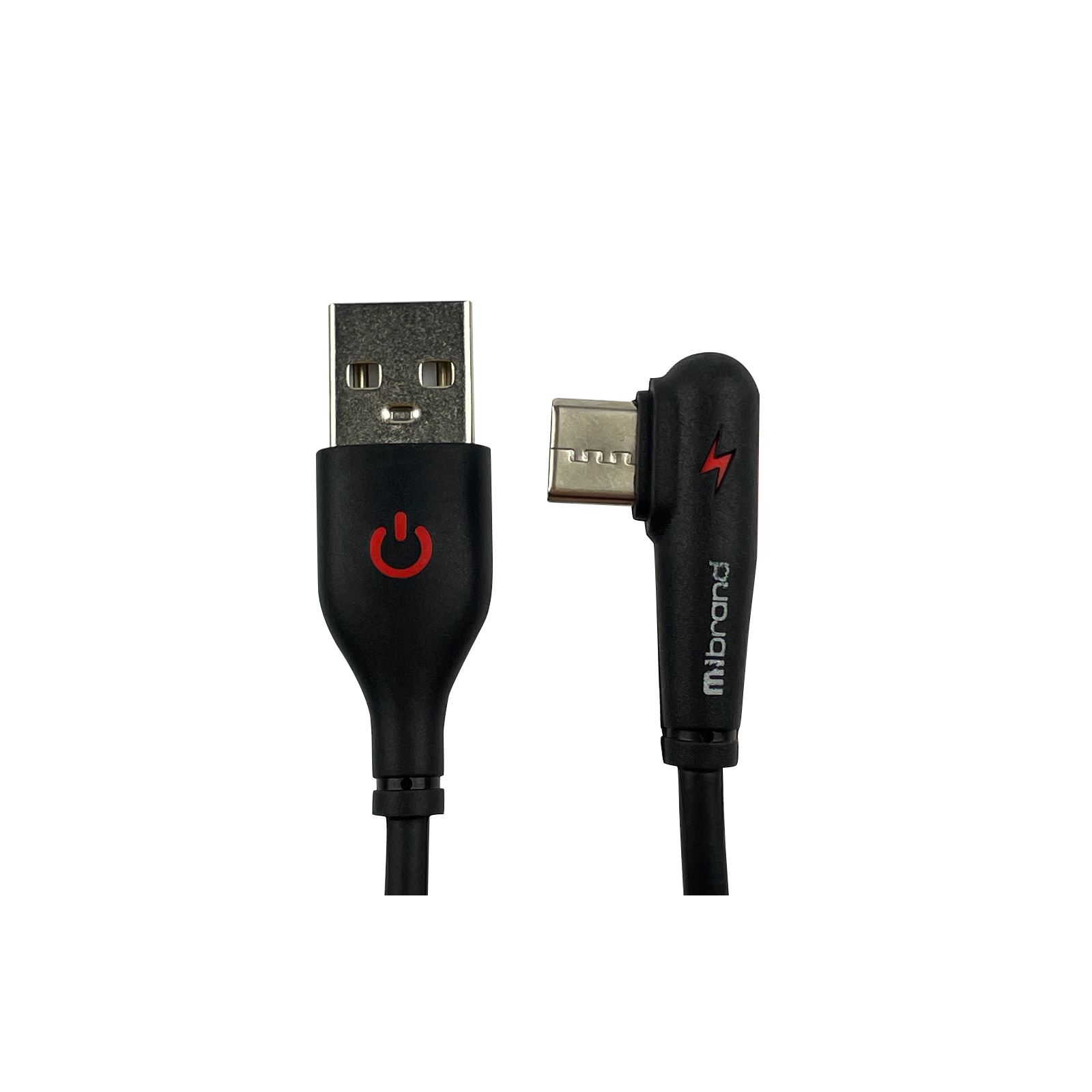 Дата кабель USB 2.0 AM to Type-C 1.0m MI-11 2A black Mibrand (MIDC/11TB)
