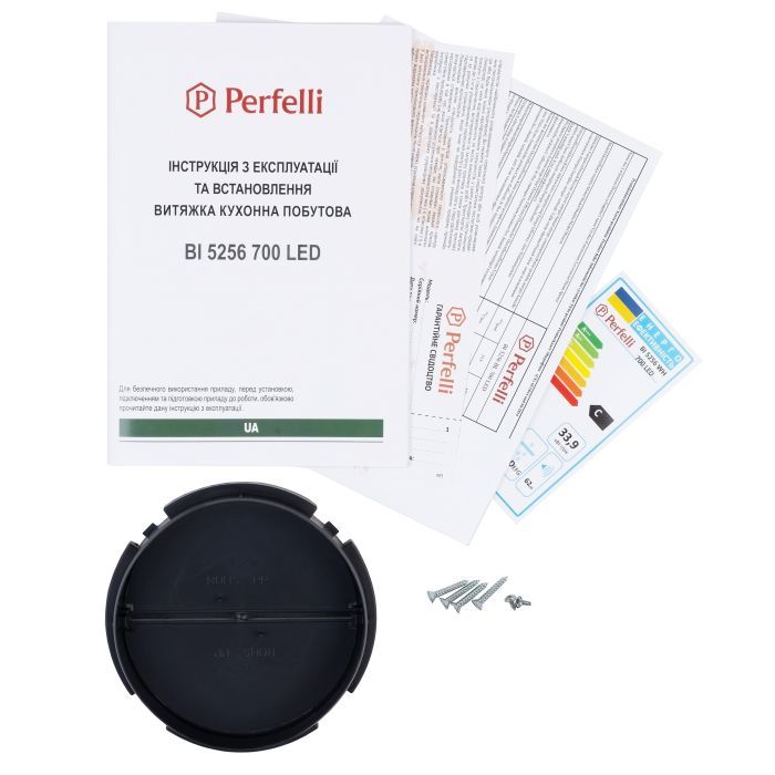 Витяжка кухонна Perfelli BI 5256 BL 700 LED зображення 10