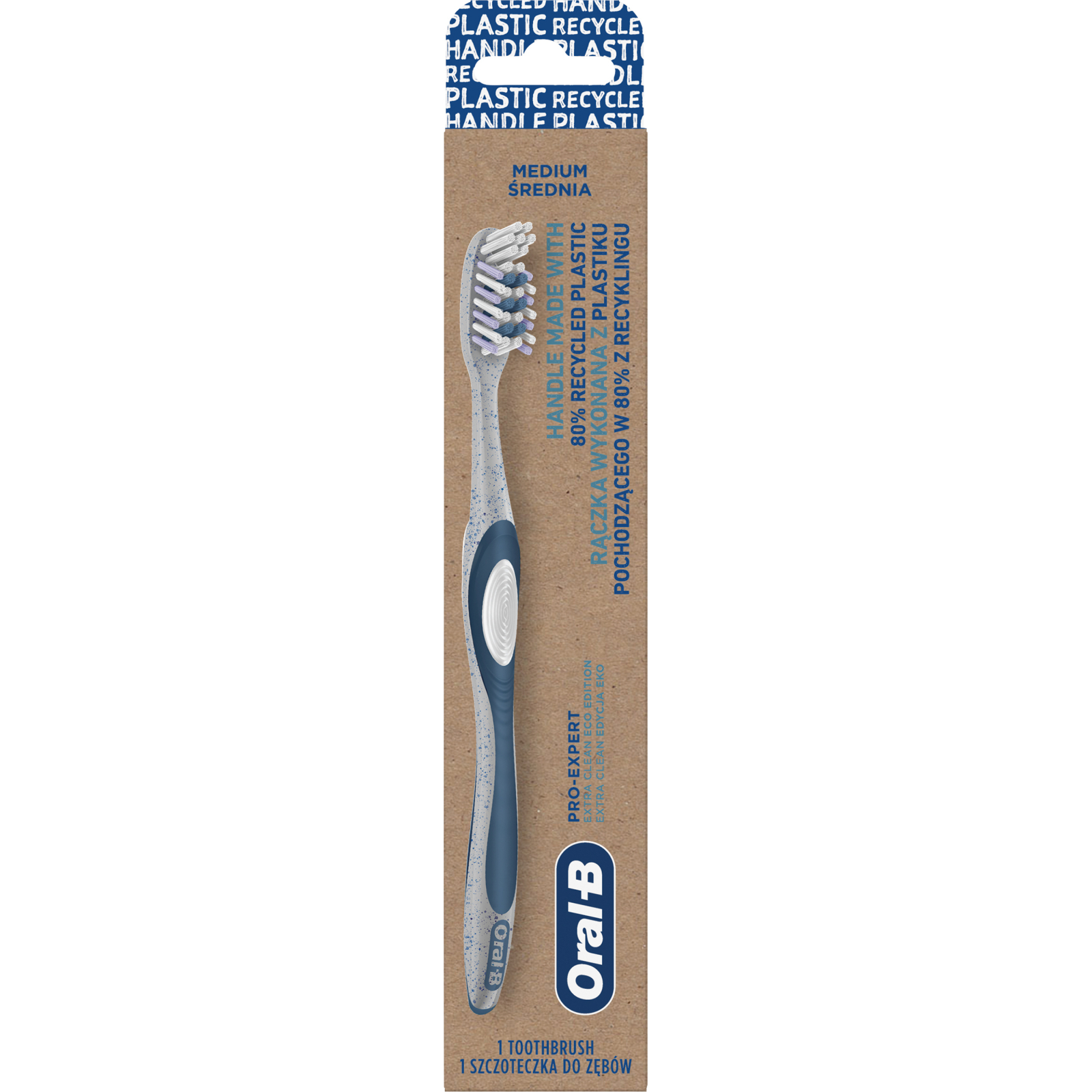 Зубная щетка Oral-B Pro-Expert Extra Clean Eco Edition Medium (3014260110956) изображение 2