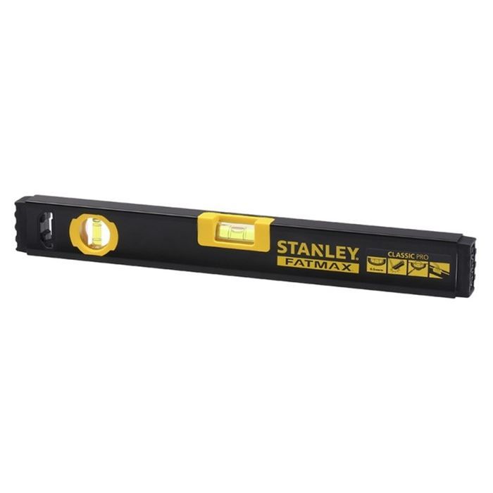 Уровень Stanley FatMax WATERFIT CLASSIC PRO, алюминиевый каркас,  L= 400 мм, 2 капс. (FMHT42553-1)