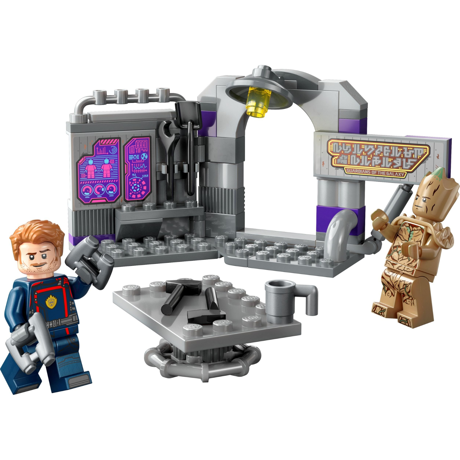 Конструктор LEGO Marvel Super Heroes Штаб-квартира Часовых Галактики 122 детали (76253) изображение 2