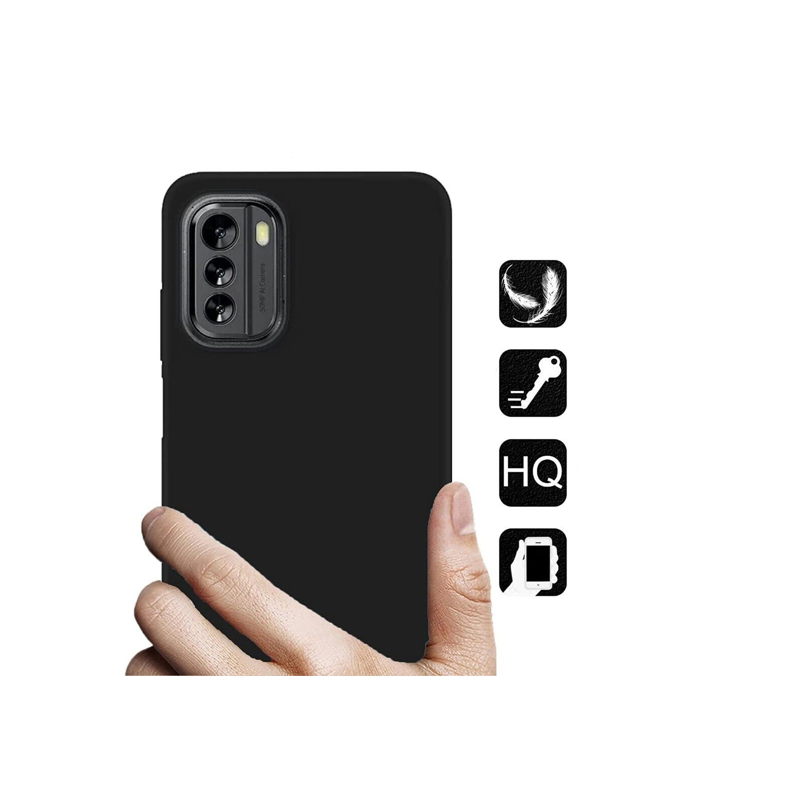Чехол для мобильного телефона BeCover Nokia G22 Black (708975) изображение 3