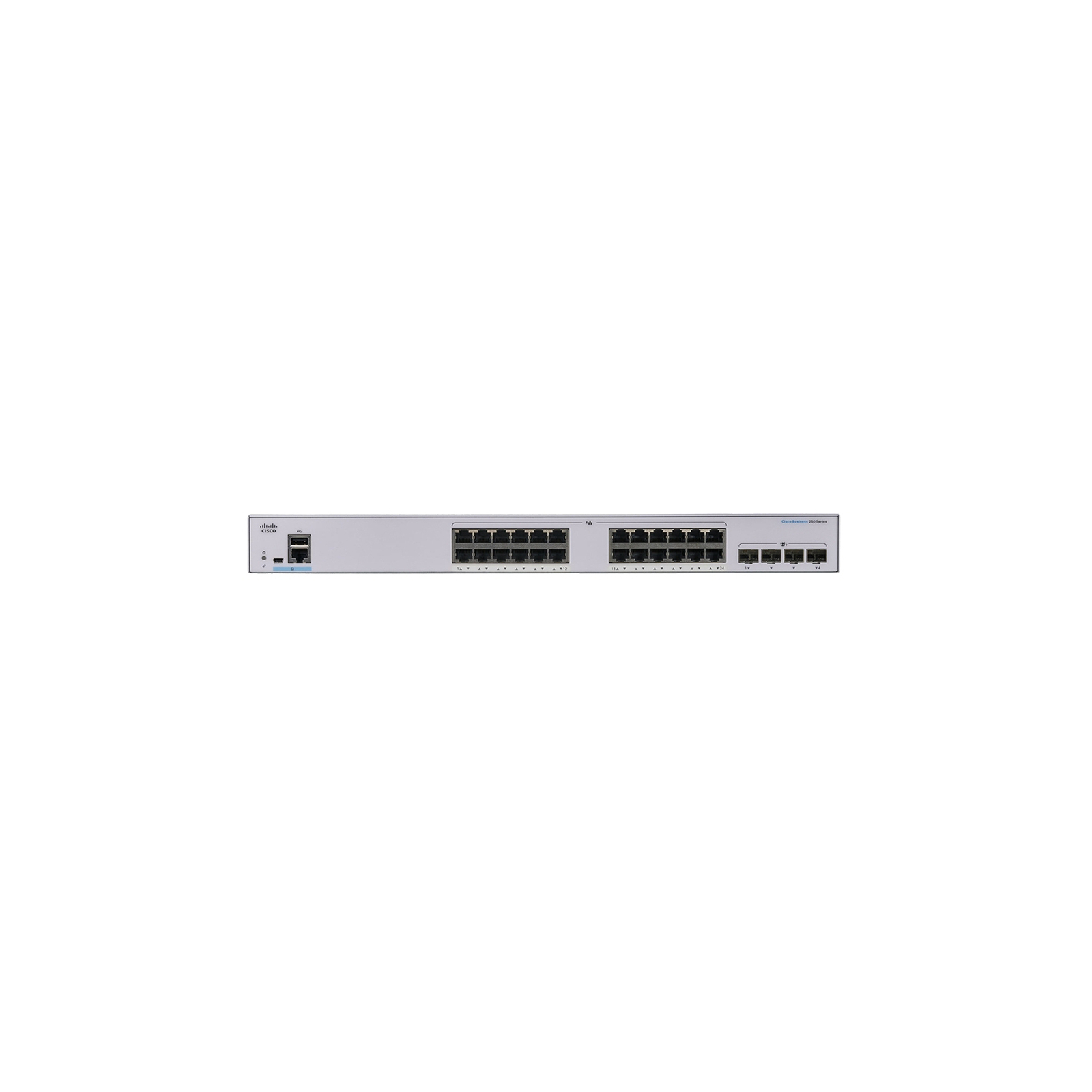 Комутатор мережевий Cisco C1000-24T-4X-L зображення 3