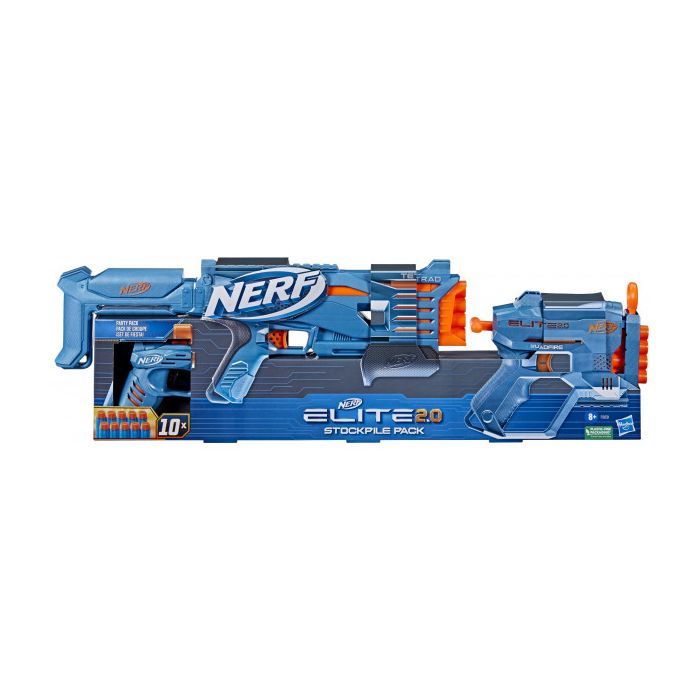 Іграшкова зброя Hasbro Nerf набір бластерів Elite 2.0 Stockpile (F5031) зображення 3
