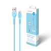 Дата кабель USB 2.0 AM to Lightning 1.2m AL-CBCOLOR-L1BL Blue ACCLAB (1283126518188) зображення 6