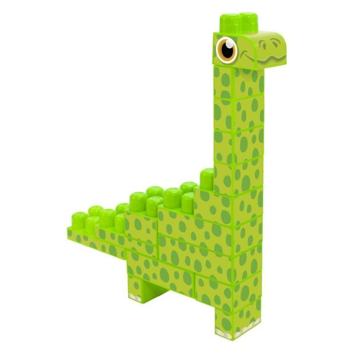 Конструктор Wader Baby Blocks Діно - диплодок (41493) зображення 2