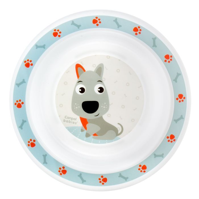 Тарелка детская Canpol babies Cute Animals Мишка Бирюзовая (4/411) изображение 2