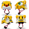 Шлем Velotrade Crazy Safety "Жовтий Леопард" (HEAD-062) изображение 2