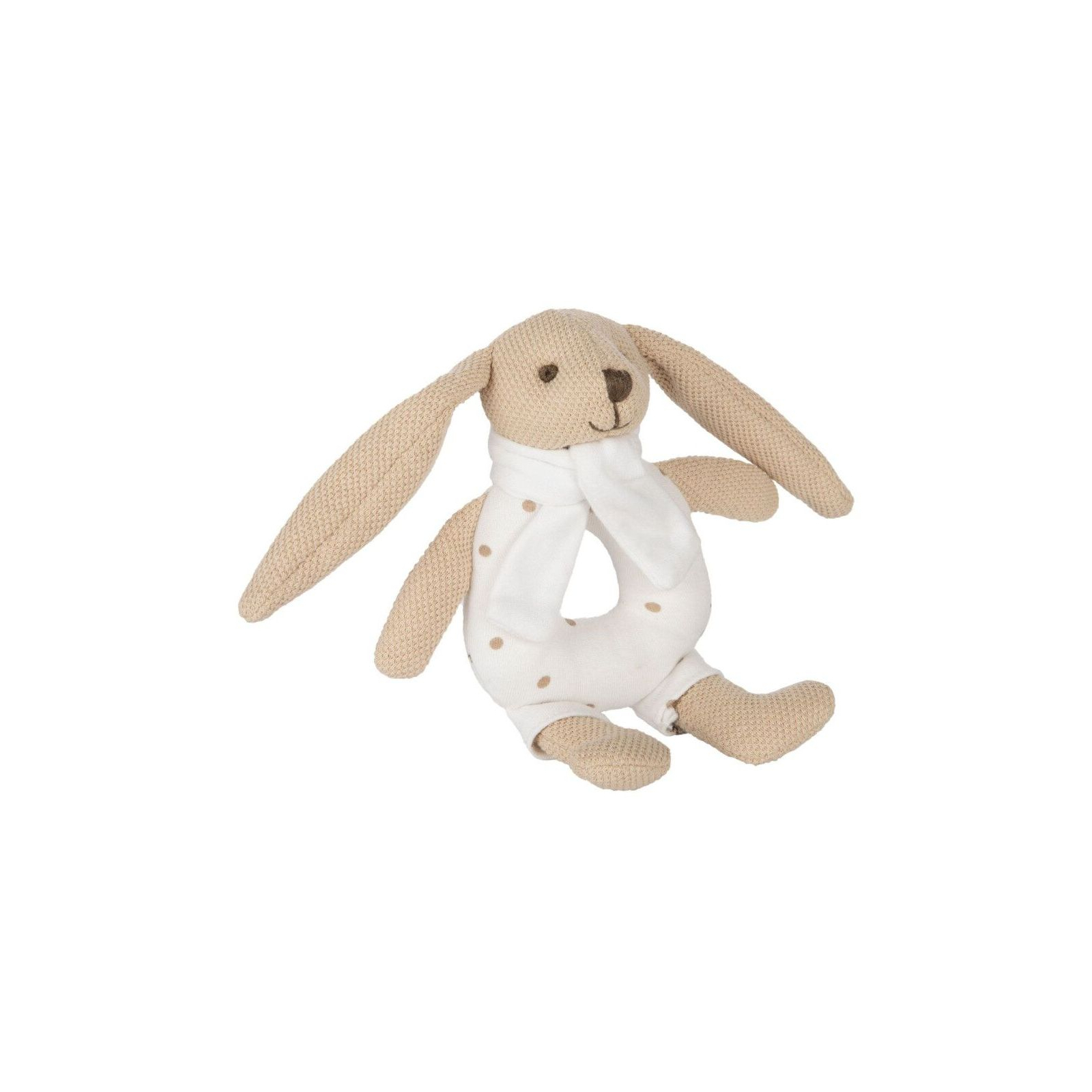 Погремушка Canpol мягкая Кролик бежевый (80/201_bei) изображение 3