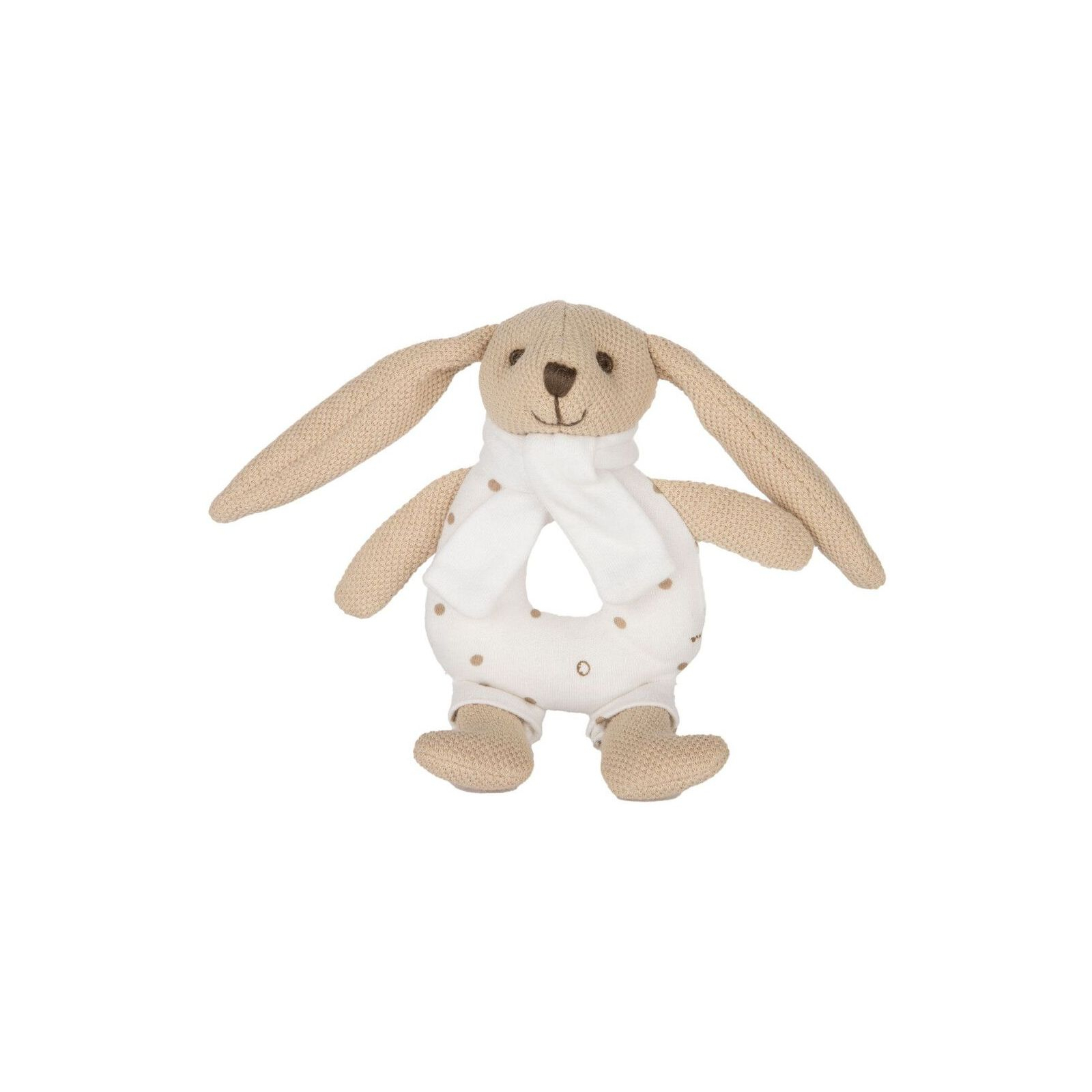 Погремушка Canpol мягкая Кролик бежевый (80/201_bei) изображение 4