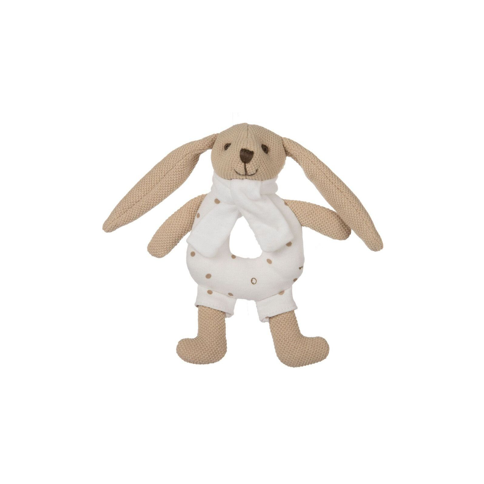 Погремушка Canpol мягкая Кролик бежевый (80/201_bei)