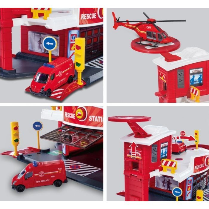 Игровой набор Majorette Креатикс. Пожарная станция,1 машинка (2050038) изображение 4