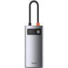 Концентратор Baseus Metal Gleam Series 4-in-1 Multifunctional Gray (CAHUB-CY0G) изображение 2