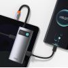 Концентратор Baseus Metal Gleam Series 4-in-1 Multifunctional Gray (CAHUB-CY0G) изображение 4