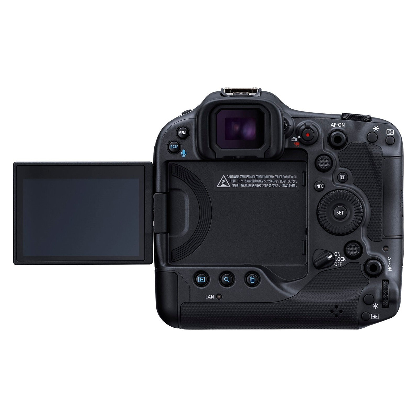 Цифровий фотоапарат Canon EOS R3 5GHZ SEE/RUK body (4895C014) зображення 4
