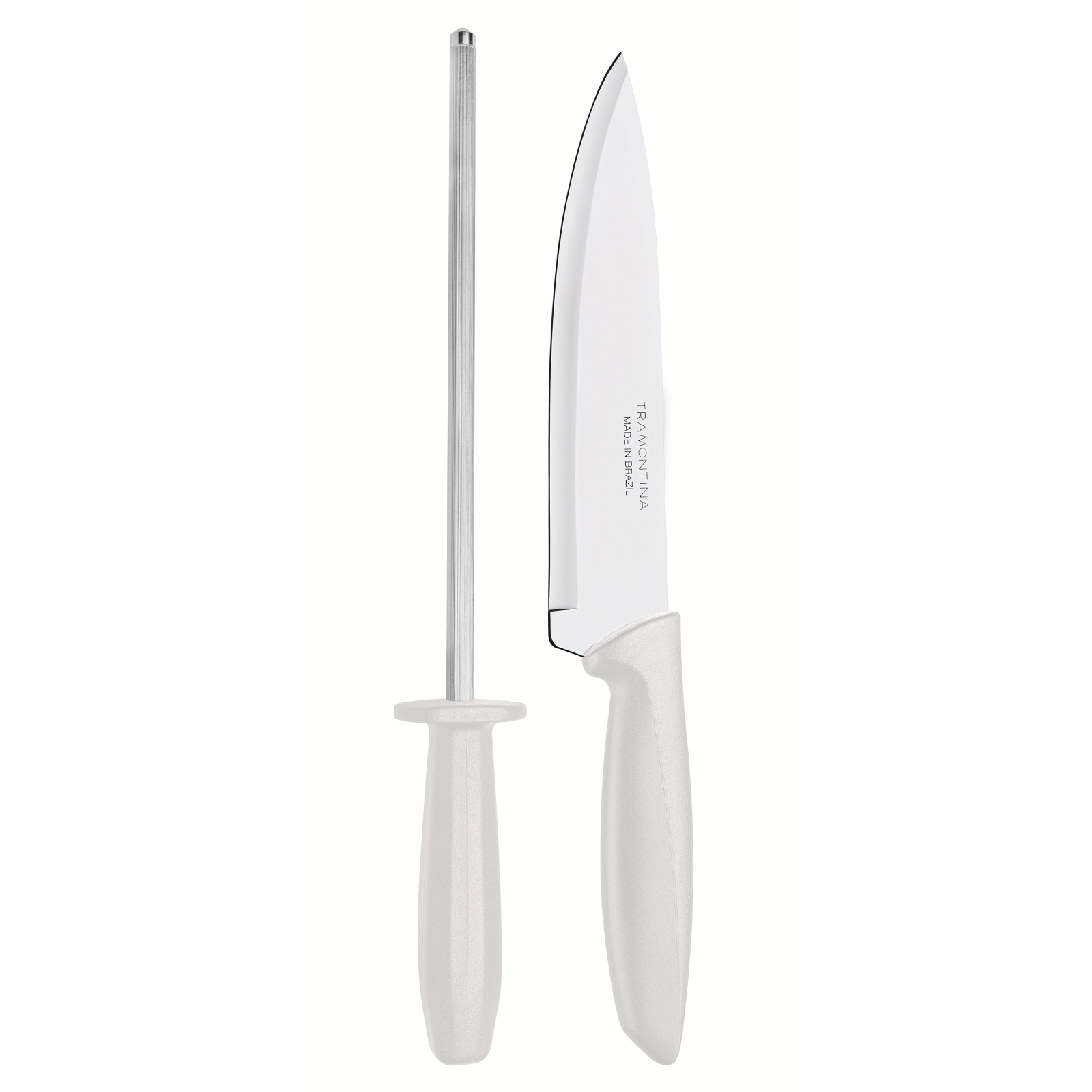 Набор ножей Tramontina Plenus Light Grey 2 предмети (23498/311)