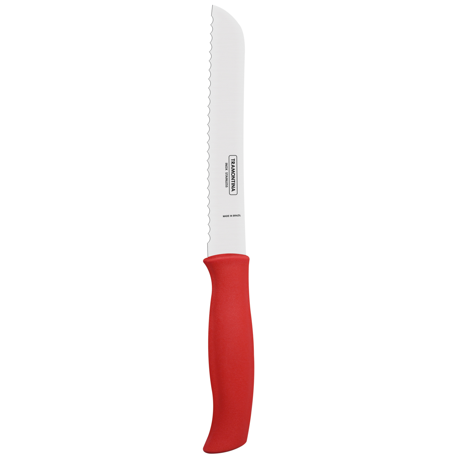 Кухонный нож Tramontina Soft Plus Red Bread 178 мм (23662/177) изображение 3