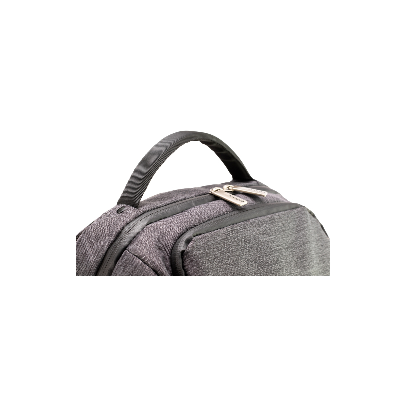 Рюкзак школьный Optima 18" USB Techno унисекс 0.7 кг 26-35 л Серый (O96913-03) изображение 5