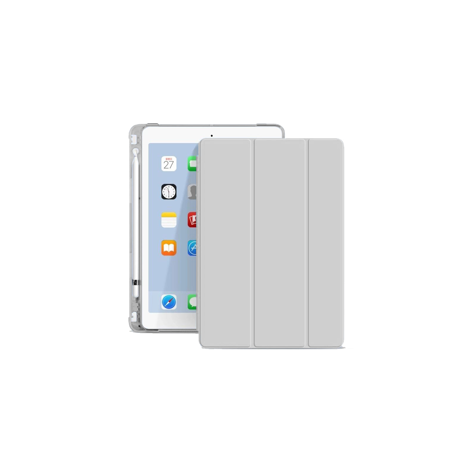 Чехол для планшета BeCover Soft Edge TPU mount Apple Pencil Apple iPad 10.9" 2022 Light Blue (708492) изображение 2