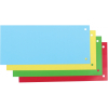 Разделитель страниц Economix 240х105 мм, картон, разноцветный, 100 шт (E30809)