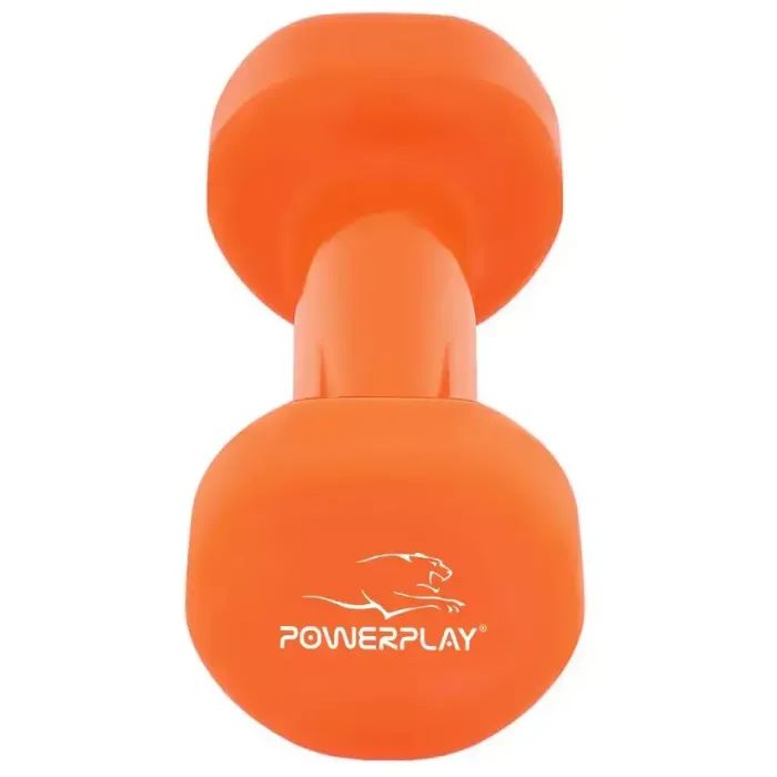 Гантель PowerPlay 4125 Achilles 4 кг Помаранчева (PP_4125_4kg) зображення 4