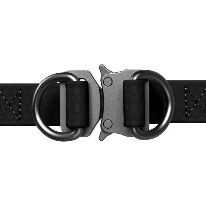 Шлея для собак WAUDOG Waterproof з QR-паспортом М Ш 20 мм Д 50-80 см блакитна (27652) зображення 2