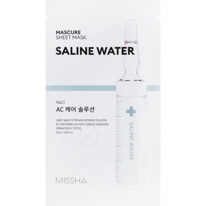 Маска для лица Missha AC Saline Water Sheet Mask 28 мл (8809581456570)