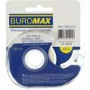 Скотч Buromax 18 мм x 20 м х 38 мкм, невидимая, в диспенсере (BM.7360-03) изображение 2