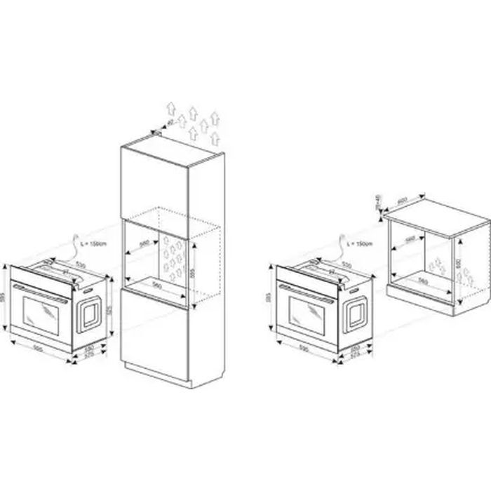 Комплект встраиваемой техники Hansa Духовой шкаф + варочная панель газовая Hansa FCGI69329 изображение 8