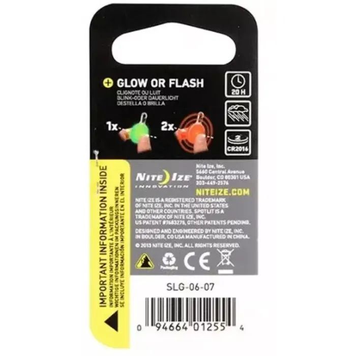 Карабин туристический Nite ize Carb Spot Blue ЕКО NI656 (4823082711031) изображение 3