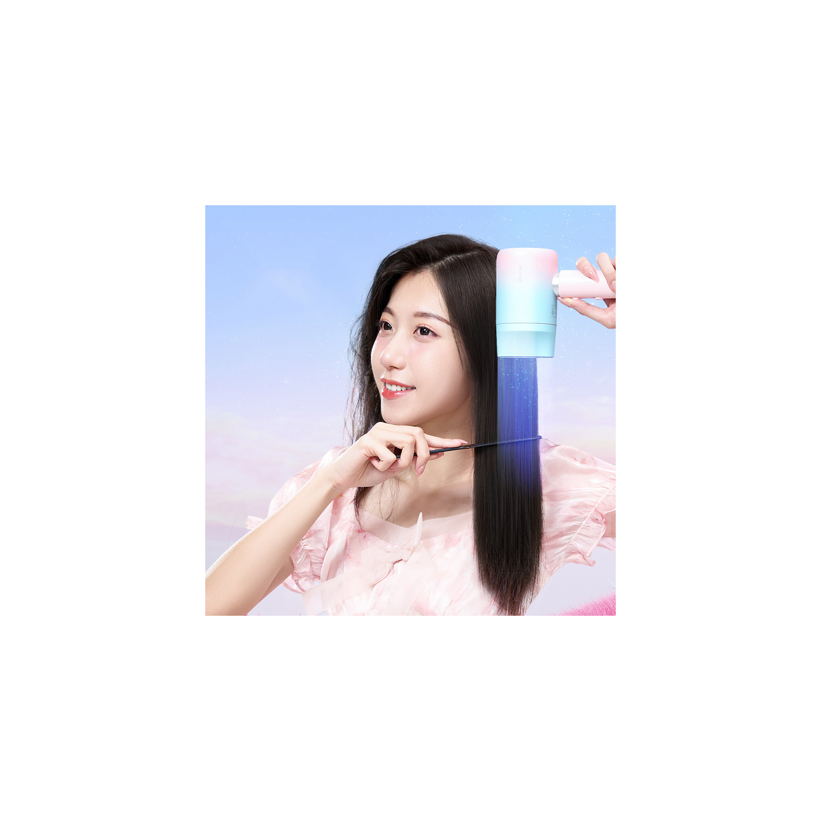 Фен Xiaomi ShowSee Hair Dryer A10-P 1800W Pink зображення 3