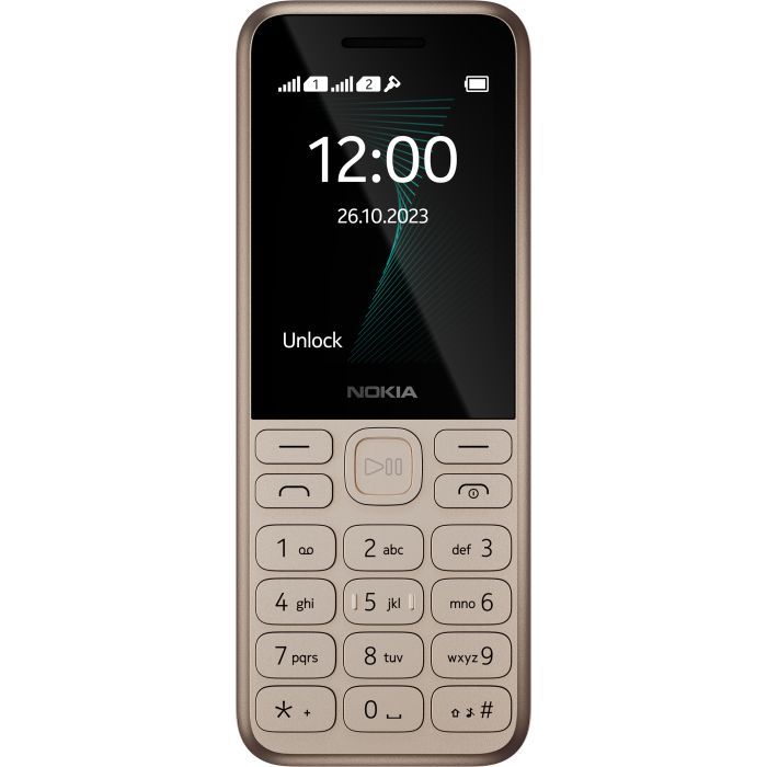 Мобильный телефон Nokia 130 DS 2023 Light Gold изображение 2