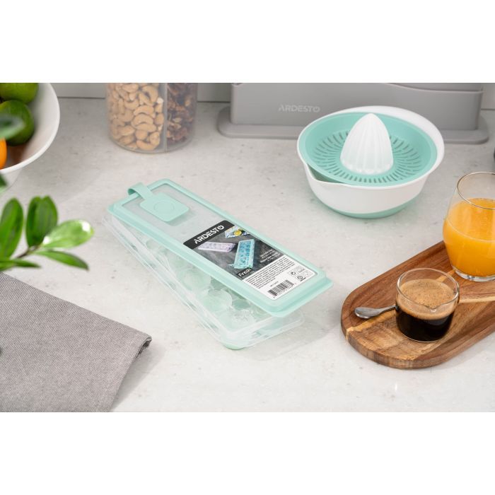 Форма для льоду Ardesto Fresh з кришкою Ліловий (AR1104LP) зображення 3
